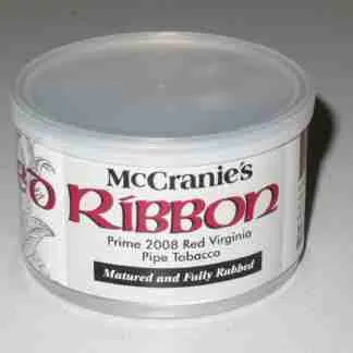 McCranie's 2008 Crop Red Ribbon 50g tin - Year 2015 Production & Made by McClelland's