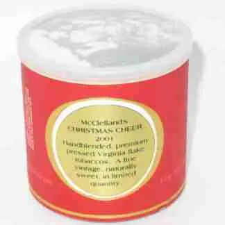McClelland's Christmas Cheer 100g tins - Year 2001