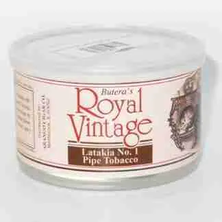 McClelland's Butera's Royal Vintage Latakia No.1 in a 50g tin - Year 1992