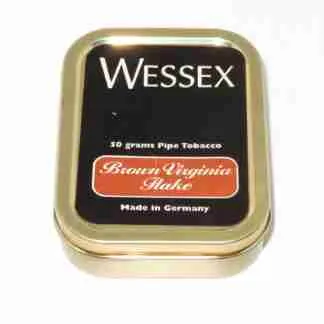 Wessex Brown Virginia Flake 50g tin - Year 2008