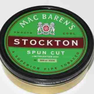 Mac Baren's Limited Edition Stockton Spun Cut 100g tins - Years 2020 & 2021