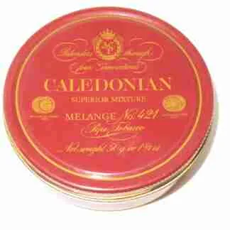 A&C Petersen Caledonian Milange No. 421 in a 50g tin - Late 1990's or Early 2000's era