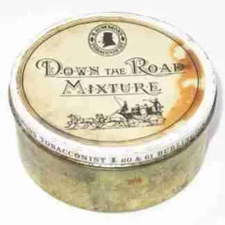H. Simmons Down the Road Mixture 100g "Tall Boy" tin - 1970's era