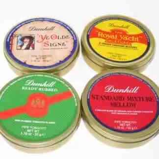 Dunhill Variety 4-Pack of 50g tins - Various Years