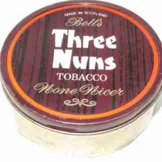Bell's Original W.D & H.O. Wills Scotland Made Three Nuns - 200g "Tall Boy" tins W/ Small Dents - 1980's era (One Tin Per Customer)