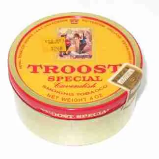 Van Rossem's Troost Special Cavendish 4oz tin - 1970's era