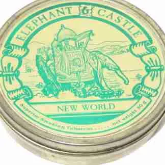 Elephant & Castle New World 50g tin - 1980's era and Made by McConnell's in England