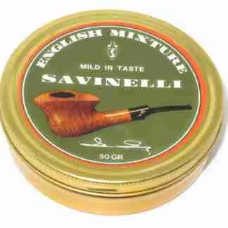 Savinelli English Mixture 50g tins - 1980's era and Made by Mac Baren