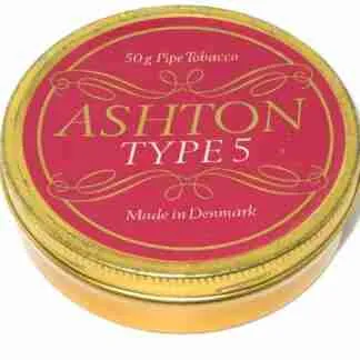 Ashton Type 5 in 50g tins - 1990s era & Made in Denmark by Orlik