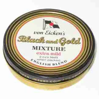 Von Eicken's Black & Gold English Blend 2oz tins - 1990's era