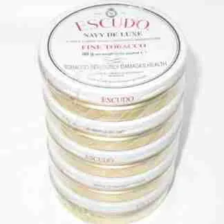 A&C Petersen Escudo Navy De Luxe Painted Label era 5-Packs of 50g tins - Years 2003 & 2004 (One 5-Pack Per Customer)