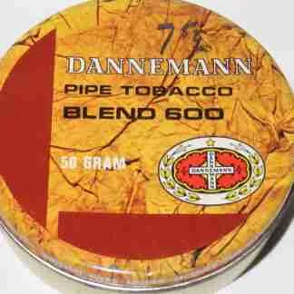 Dannemann's Blend 600 in 50g tins - 1980's era & Made by Germain