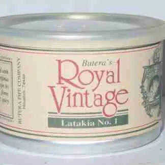 McClelland's Butera's Royal Vintage Latakia No.1 in a 50g tin - Year 1995