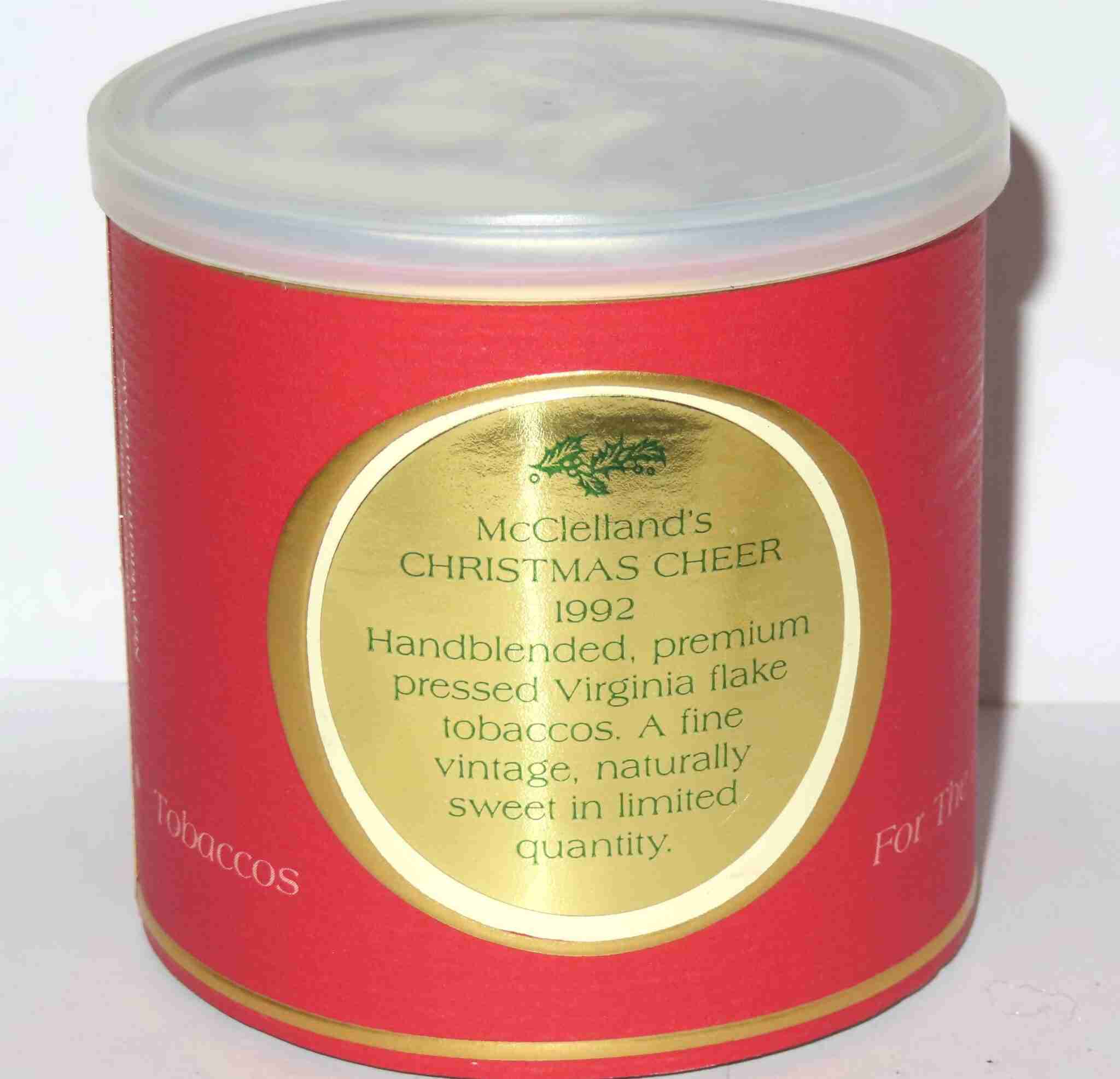 Pipestuds Consignment Shop | McClelland's First Year of Production Christmas Cheer 100g tin