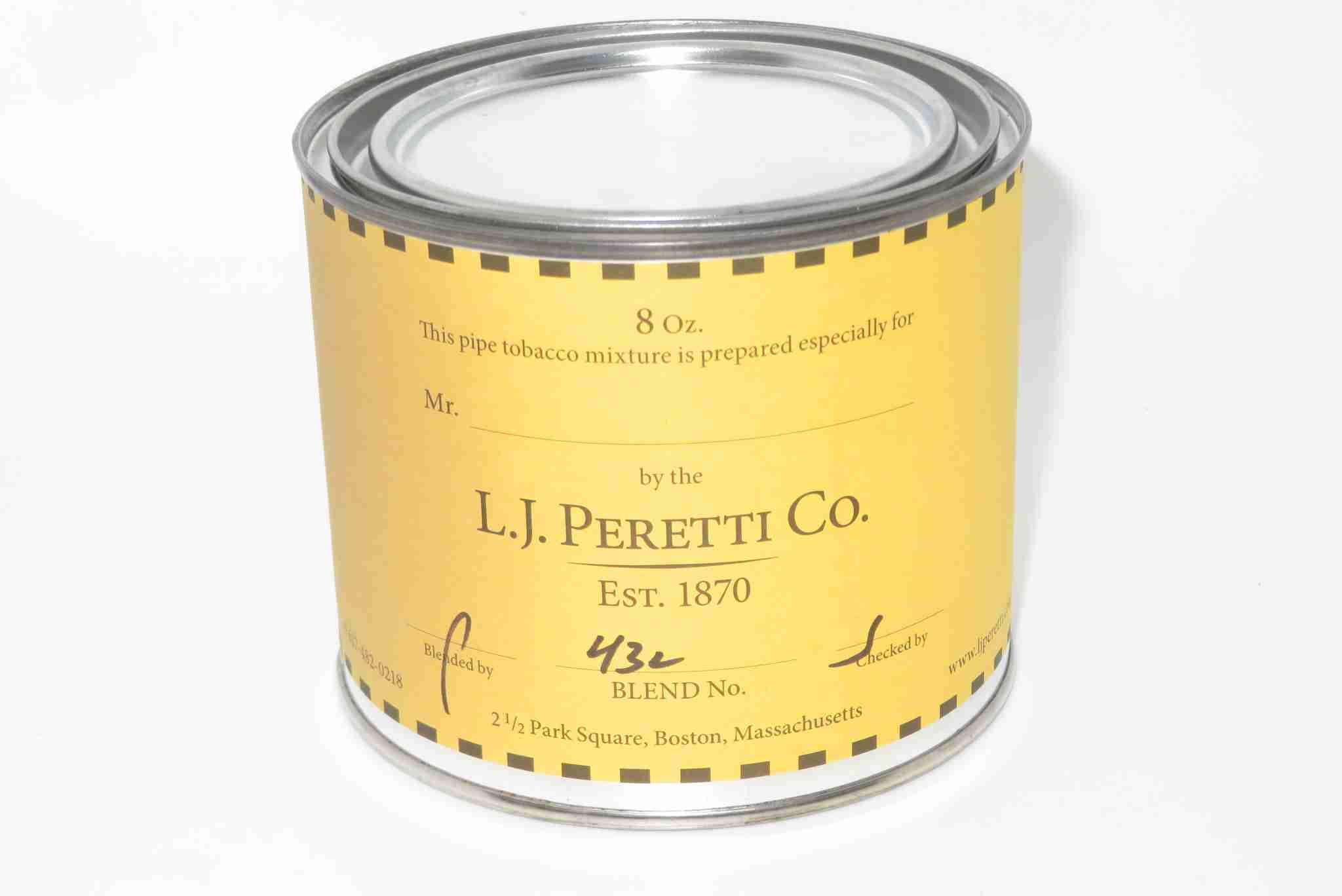 lj peretti pipe tobacco The Virtual Club Visits L.J. in Boston LJ Peretti Smooth Bent Pot