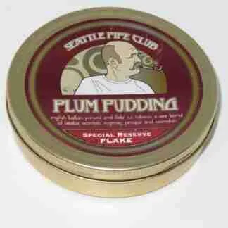 Seattle Pipe Club Plum Pudding Special Reserve Flake 2oz tin - Year 2021