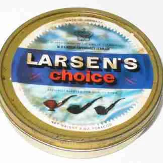 Larsen's Choice 2oz tin - 1980's - 1990's era