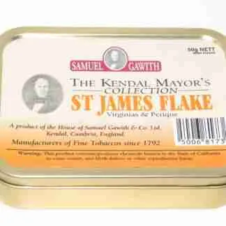 Samuel Gawith St. James Flake 50g tins - Year 2016