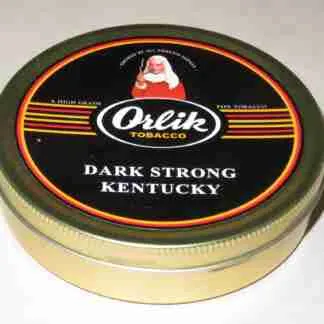 Orlik Original Dark Strong Kentucky 50g tin - Year 2015