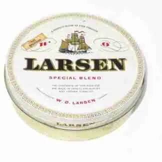 W.O. Larsen Special Blend 100g tin- 1960's or 1970's era