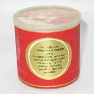 McClelland's Christmas Cheer 100g tins - Year 2002