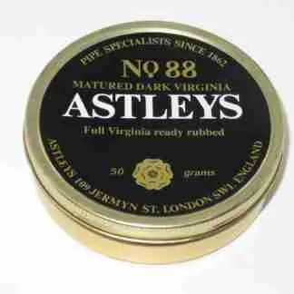 Astleys No. 88 Matured Dark Virginia 50g tin - Year 2007