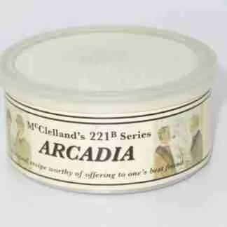 McClelland's 221B Series Arcadia 50g tins - Years 2000 & 2001