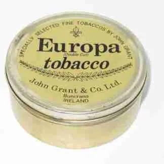 Grant's Europa 4oz tins - Year 1986
